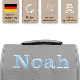 my STITCHERY Toniebox Bag, Blue (embroidered with name), Children's luggage