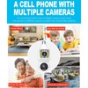 FHD 1080P Dual Lens Light Bulb Security Camera 360 Degree