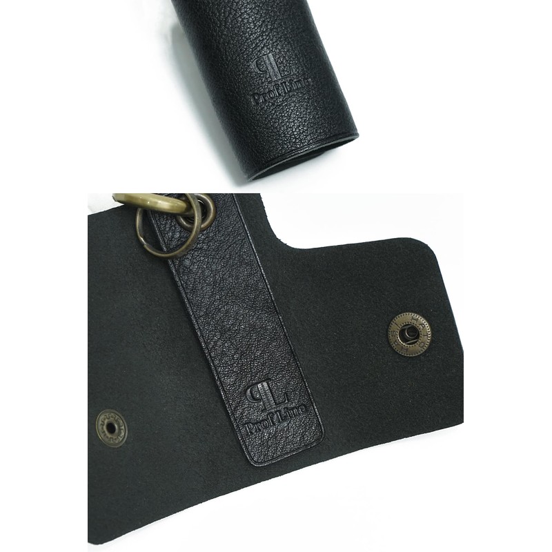 Prof Line Profline Key Case, Compact, Men's, Himeji Leather, Mini,
