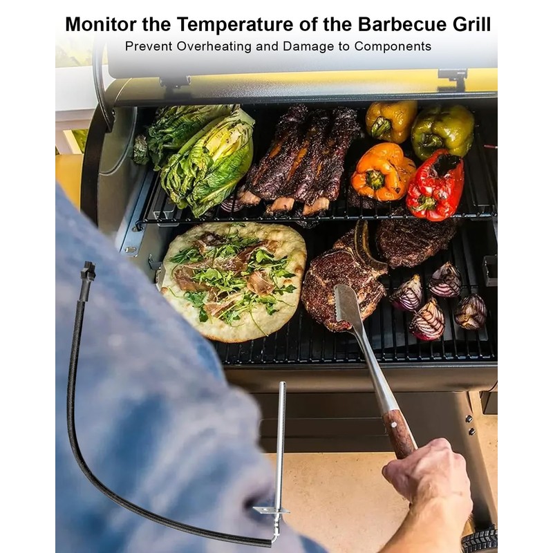 Heat Sensor Fit for Char-Griller Gravity 980 Charcoal Grills with