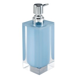 IZOD - Lotion Pump/Soap Dispenser, Sleek Resin Countertop Accessories, Dorm Room Essentials, Modern Home Decor (Marina Collection, White)