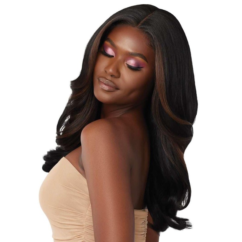 Outre Lace Front Wig - Avani (OFF BLACK 1B)
