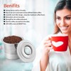 Hikey Reusable K Cups Coffee Pod Filters for Keurig 1.0