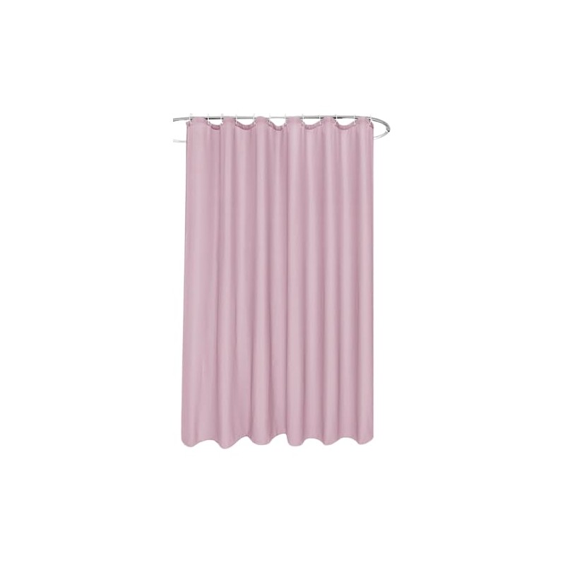 Dependable Industries inc. Essentials Bathroom Magnetized Shower Curtain Liner with