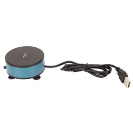 Honio Bomba de Aire para Peceras, Ultra Silenciosa 13Kpa Aqaurium Mini Bomba de Aire para Peceras para Pesca Al Aire Libre