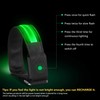 OMKHE Rechargeable LED Armband for Running(2 Pack), Light Up LED