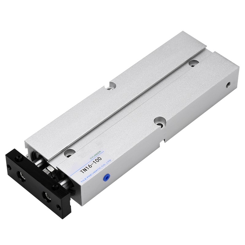 1pc 16mm Bore Double rod Double acting Aluminum Alloy Pneumatic