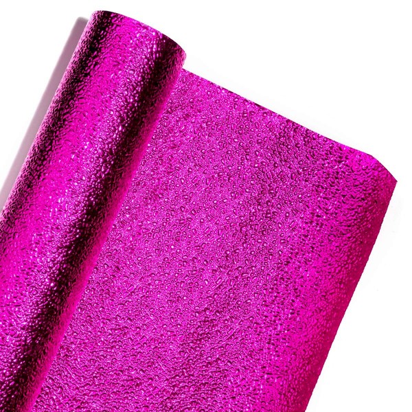 Anderson's Cerise Cracked Ice Textured Decorating Roll, 47 Inches x 24 Feet