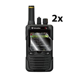 IPG For Unication G2 - G3 - G4 - G5 Voice Pager (2 Units) HydroGel Screen Protector Invisible Ultra HD Clear Film Anti Scratch Skin Guard - Smooth/Self-Healing/Bubble -Free for G2-G3-G4-G5