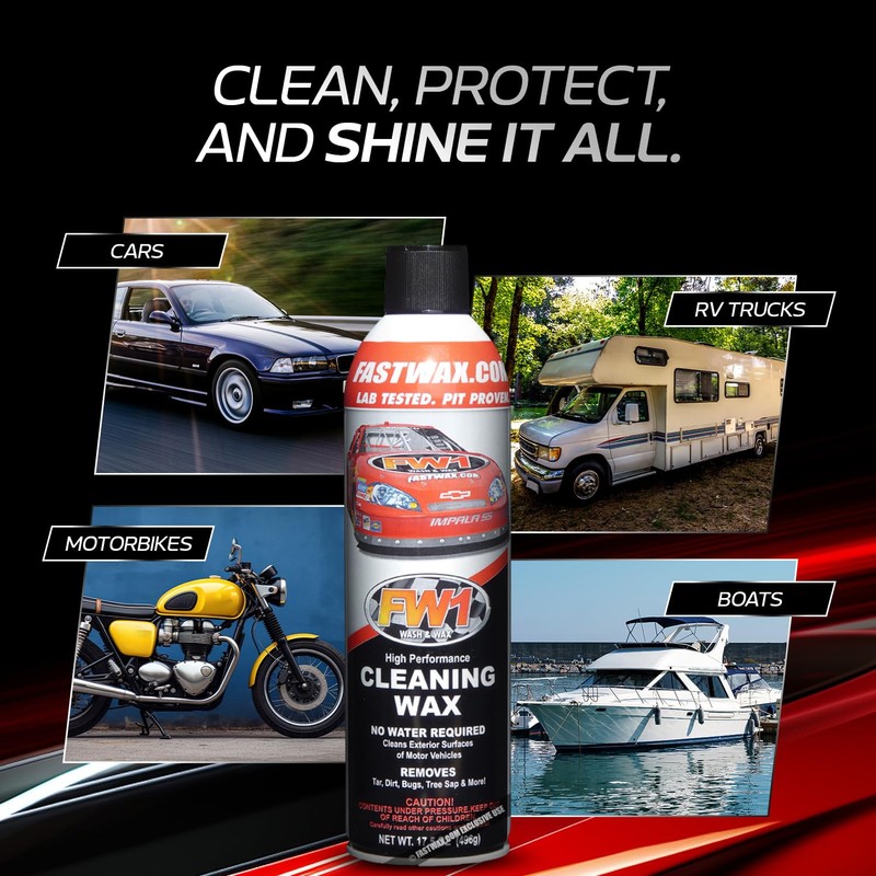 FW1 2 Pack, A High Performance Car Wax Polish |