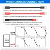 FIXHAWK EZGO Battery Cables, Golf Cart Battery Cables Set for