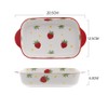 Bicuzat 8 x 5 Inch Ceramic Oven to Table Bakeware