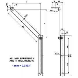 mesan Industrial Door Stop / Holder (For Enclosures, Cabinets, Desks, Racks, etc.)