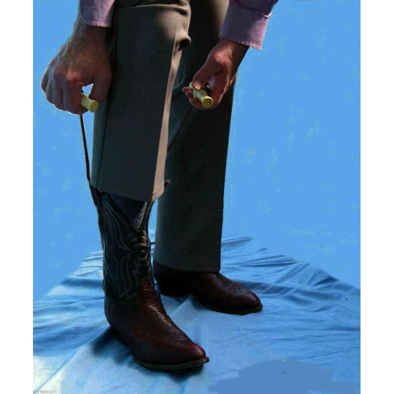 Wood-n-Stuff BOOT 2 (pair) Pulls Hook 8" Long for pulling