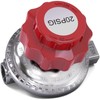 TIVORTOOK Adjustable Propane Regulator Valve 0 to 20PSI QCC LP