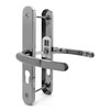 TSS UPVC Door Handle Set, 48mm PZ (Centres), Lever/Lever, Screw