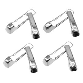 Chrome Door Handle Covers Set with Driver Side Key Hole for 2010-2018 Dodge Ram 1500 2500 3500 4 Door