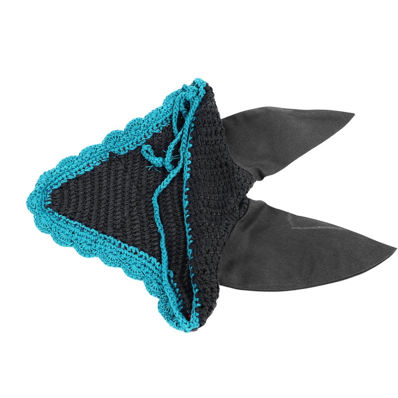 Horse Ear Net Bonnet Soft Comfortable Breathable Knitted Horse Fly