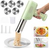 Nanhent Electric Handheld Pasta Machine, Noodle Maker, Sausage Stuffer, Automatic