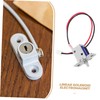 GANAZONO Electric Solenoid Lock Travel Mini Electromagnetic Push-Pull Lock for
