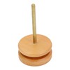 Weighted Large Yarn Holder, Bearing Twirling Mechanism Knitting Ball Stand,