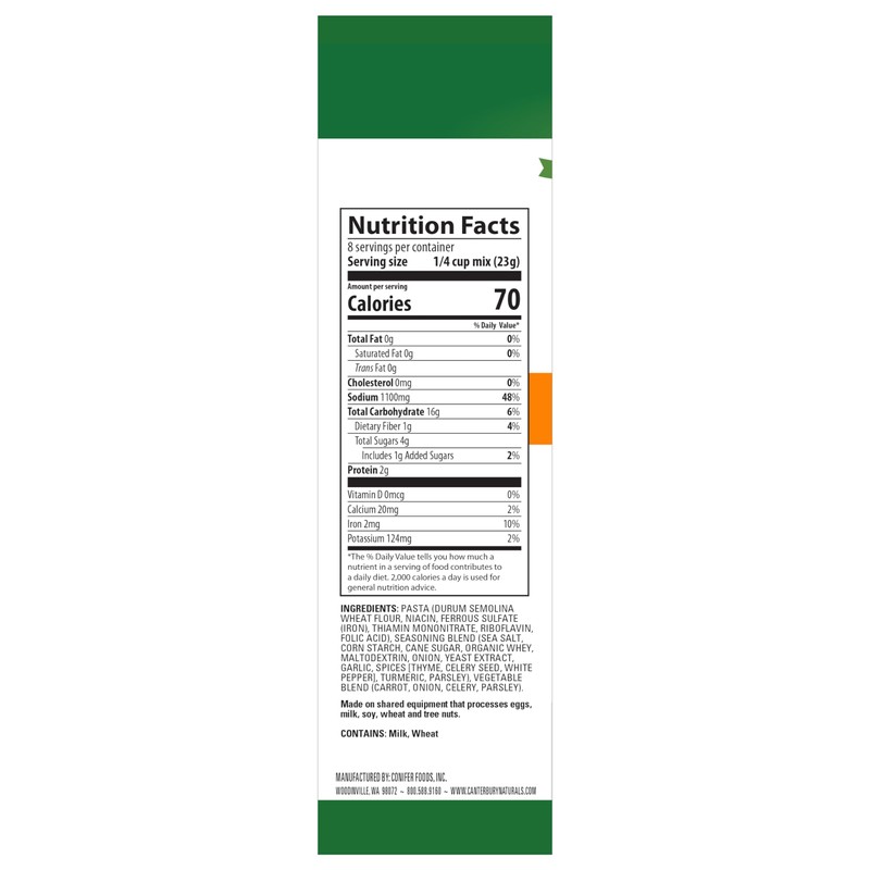 Canterbury Naturals Artisan Soup Mix, Chicken Noodle Soup Mix, Non-GMO,