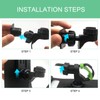 shoplease Bike Phone Mount Waterproof，Bike Frame Bag Bike Phone Holder