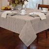 Classic Home Store Alan Symonds Tablecloths Gingham Tablecloth Beige 36
