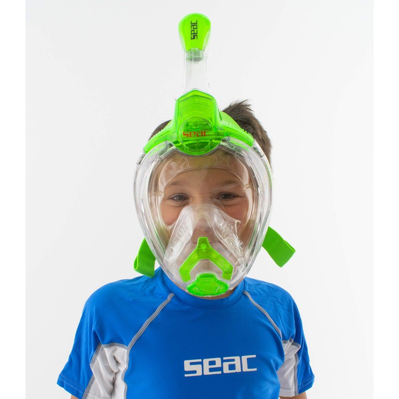 Seac Magica Snorkel Mask Full Face Mask Anti-Fog System with