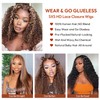YOOLOOT Wear and Go 5x5 HD Lace Closure Wigs Human