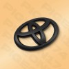 Unbranded Rear Liftgate Emblem Overlay For 4Runner 2010-2024 Accessories Black