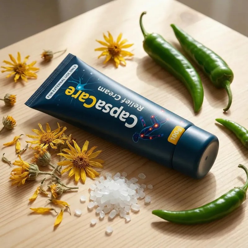 Crema De Alivio De Neuropatía Capsacare -capsaicina Y Arnica