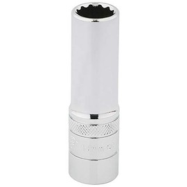 Draper 33733 1/2" Square Drive Hi-Torq 12 Point Deep Socket, 14mm Size