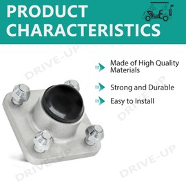 Drive-up 2 PCS Golf Cart Front Wheel Hubs Fits for Yamaha G2/G8/G9/G14/G16/G19/G22/G29 Drive Golf Carts, OEM JG5-WF511-10-00 JG5-WF511-00