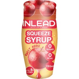 INLEAD - Squeeze Syrup | Calorie Free Taste Kick for Water with Intense Fruit Variety | No Sugar & No Calories | for up to 8 Litres - 65 ml (Sweet Apple)