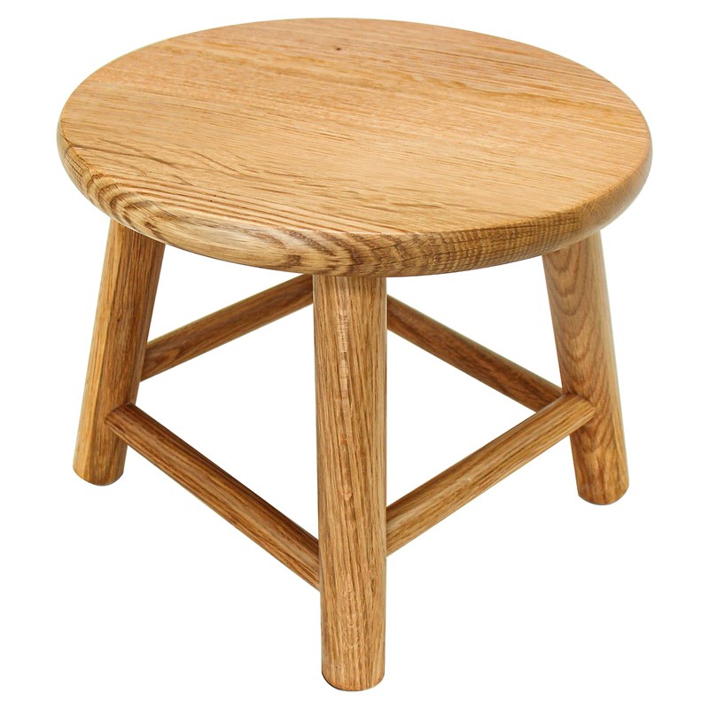 CONSDAN 9-Inch Round Step Stool for Adults & Kids, USA