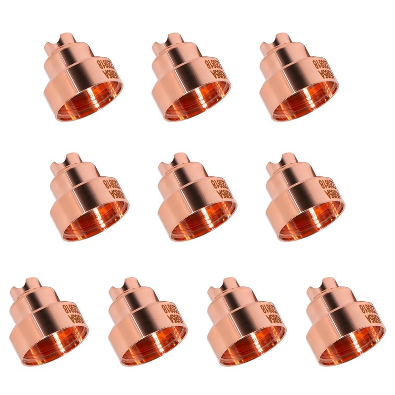 10PCS 220818 Plasma Cutter Shield for 45XP/65/85/105, Copper Alloy Torch