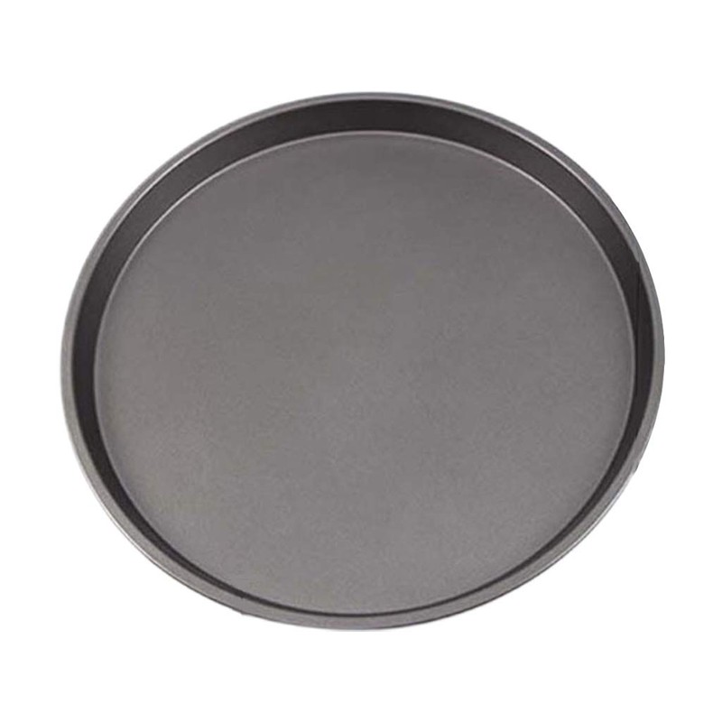 kdjsic 9/10/11/12-Inch Non-Stick Pizza Pan Carbon Steel Pizza Oven Tray