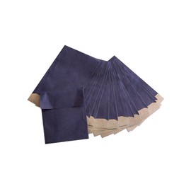 Lot de 100 petite Papier bleue Sachets, 9,5 x 14 cm, pour pochettes cadeaux, calendrier de l'avent, cadeaux, etc.