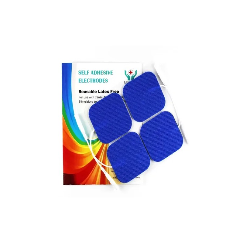 4 Electrodos 5x5 Tens Caretec Iv Besmed Dr. Hos Globus
