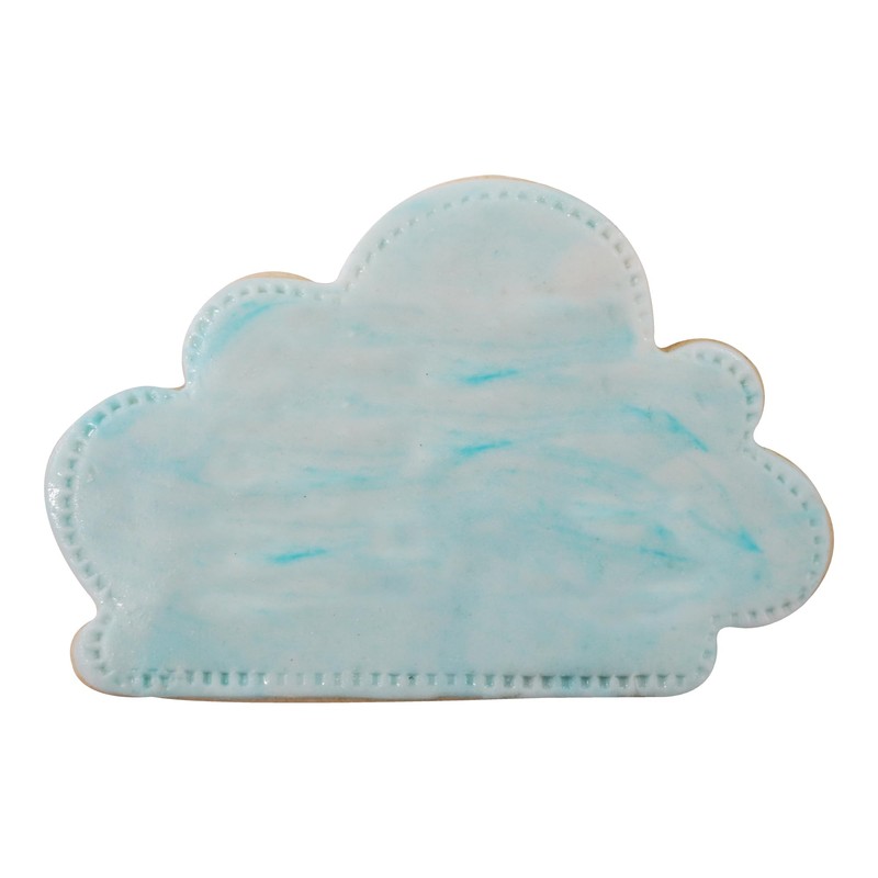 CybrTrayd R&M Cloud 4" Cookie Cutter, One Size, Metallic