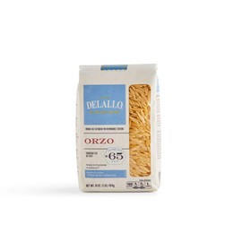 DeLallo Orzo Pasta, 1lb Bag, 3-Pack