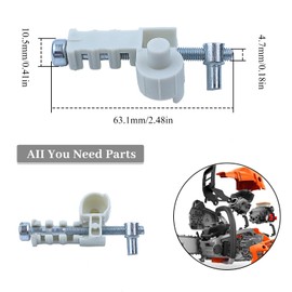 Haishine 2X Chain Tensioner Adjuster Screw For Stihl Chainsaw 017 018 MS170 MS180 MS 170 180 Replace for 1120 664 1500/1123 664 1605