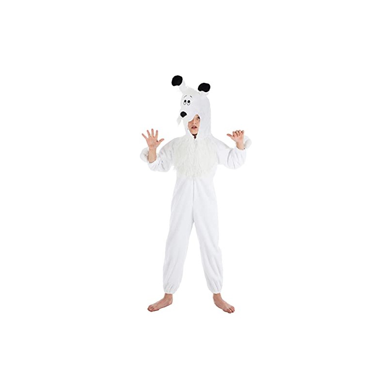 Idefix Children's Costume Asterix and Obelix White/Black