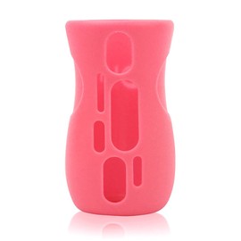 Olababy Silicone Sleeve for Avent Natural Glass Baby Bottles (8 oz, Pink)