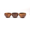 Meiboku Bowl Terra Sakura, Chestnut, Walnut, Set of 3