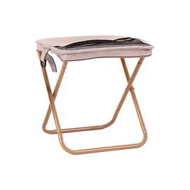 Elivo アウトドア 折り 椅子 軽量 持ち運び 背もたれ 大サイズ ブラウン