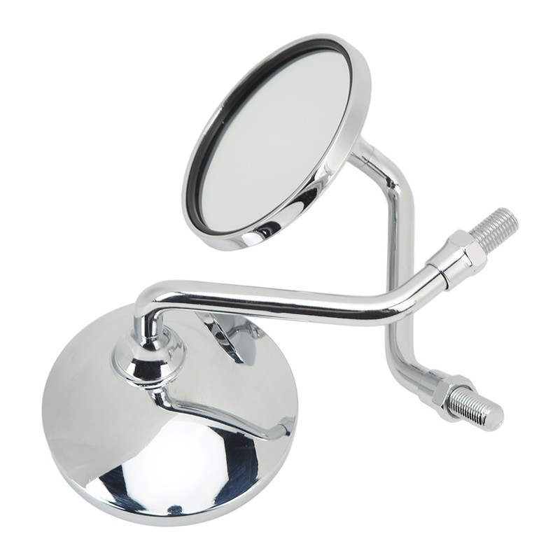Universal Rear View Mirror 3.4in Wide Vision Handlebar Rear View