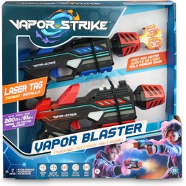 Vapor Strike Vapor Blasters 2 Player Pack, Lights, Sounds & Vapor Effects, Laser Tag Style Battle (Set of 2 Blasters)