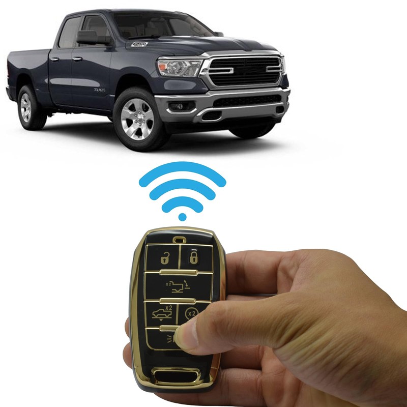 Tyifxom for RAM 1500, 2500, 3500, 4500, 5500 (2019-2025) Keychain